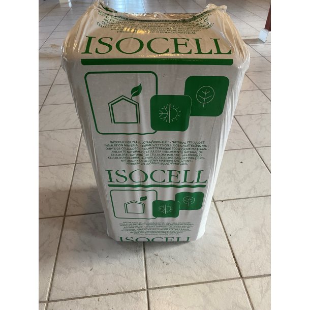 Isocell Iso-Let papirisolering 8 kg/pose