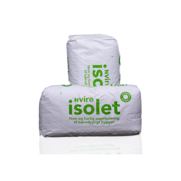 Isocell Iso-Let papirisolering 390kg/palle
